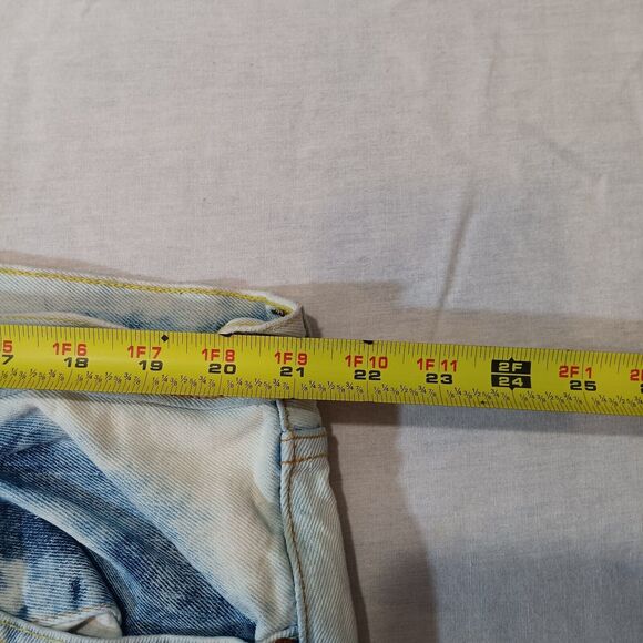 Levis 501 XX Jeans Mens 42x30 Blue Acid Wash Straight Leg Button Fly Denim - Picture 6 of 7